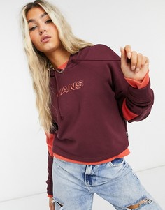 Бордовое худи Vans Bladez II-Красный