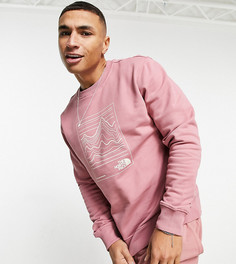 Розовый свитшот The North Face Stroke Mountain – эксклюзивно для ASOS-Розовый цвет