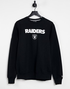 Свитшот New Era Oakland Raiders-Черный цвет