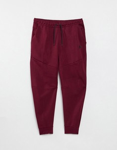 Бордовые флисовые джоггеры Nike Tech Essentials-Красный