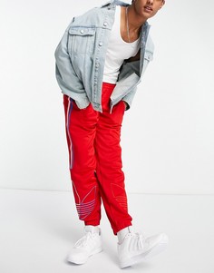 Красные спортивные штаны adidas Originals FTO-Красный