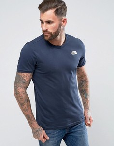Темно-синяя футболка The North Face Simple Dome-Темно-синий
