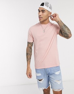 Узкая розовая футболка River Island-Розовый цвет