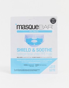 Гидрогелевая маска для лица с гиалуроновой кислотой и экстрактом алоэ вера MasqueBAR Shield & Soothe-Прозрачный