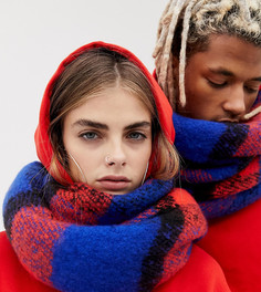 Шарф в клетку COLLUSION Unisex-Мульти