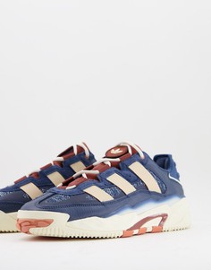 Темно-синие кроссовки adidas Originals Niteball-Темно-синий