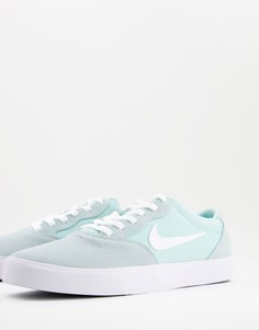 Кроссовки цвета росы Nike SB Chron Solarsoft-Голубой