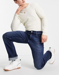 Джинсы прямого кроя Calvin Klein Jeans-Голубой