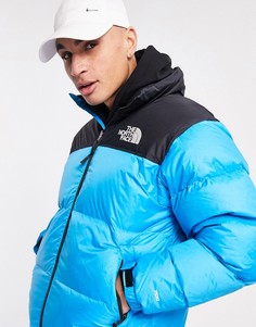 Голубая куртка в стиле ретро The North Face 1996 Nuptse-Голубой