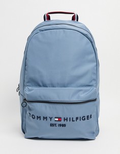Светло-синий рюкзак с логотипом Tommy Hilfiger-Голубой