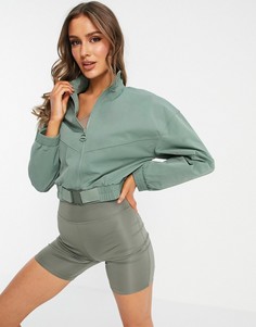 Легкая куртка в утилитарном стиле ASOS 4505-Зеленый цвет