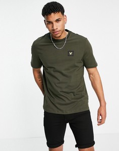 Футболка с окантовкой Lyle & Scott-Зеленый цвет