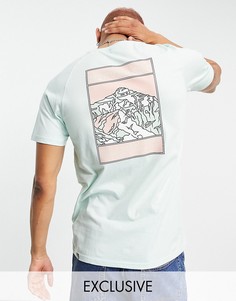 Мятная футболка The North Face Faces – эксклюзивно для ASOS-Зеленый цвет