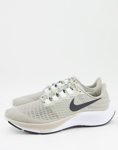 Светло-бежевые кроссовки Nike Training Air Zoom Pegasus 37-Светло-бежевый