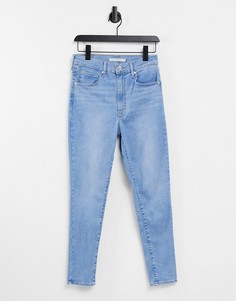 Светло-синие супероблегающие джинсы Levis Mile High-Голубой Levis®
