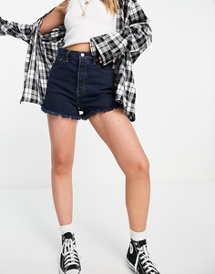 Черные джинсовые шорты Levis Ribcage-Голубой Levis®