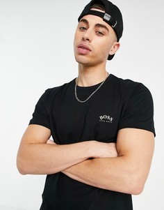 Футболка BOSS Athleisure-Черный цвет