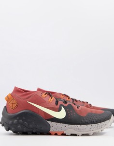 Темно-оранжевые кроссовки Nike Running Wildhorse 6-Оранжевый цвет