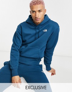 Худи синего цвета The North Face Essential – эксклюзивно для ASOS-Голубой