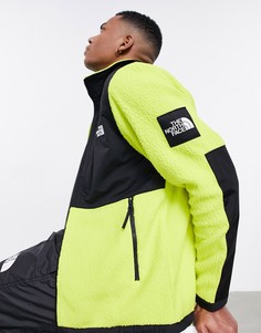 Зеленая куртка The North Face Black Box Denali-Желтый
