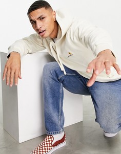 Белый флисовый худи Carhartt WIP Сontra