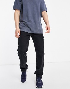 Черные выбеленные свободные джинсы River Island-Черный цвет