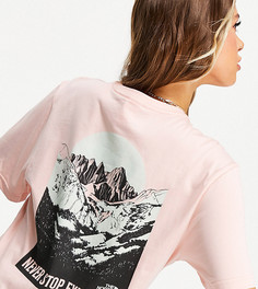 Розовая футболка The North Face Back Natural Wonders – эксклюзивно для ASOS-Черный