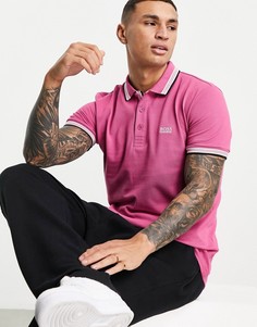 Розовое поло BOSS Athleisure Paddy-Розовый цвет