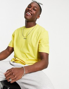 Желтая футболка BOSS Tchup-Желтый