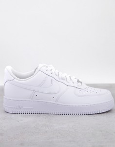 Белые кроссовки Nike Air Force 1 07-Белый