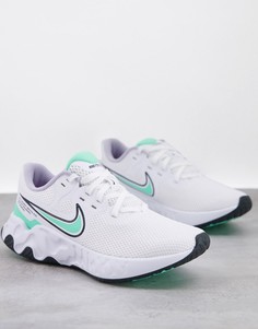 Белые кроссовки Nike Running Renew Ride 2-Белый