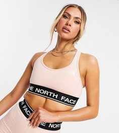 Светло-розовый спортивный бюстгальтер The North Face Tech – эксклюзивно для ASOS-Розовый цвет