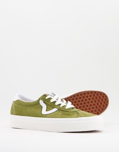 Кроссовки оливкового цвета Vans UA Style 73 DX-Многоцветный