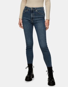 Зеленые выбеленные джинсы Topshop Jamie-Зеленый цвет