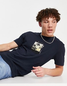 Футболка BOSS TMatch-Голубой