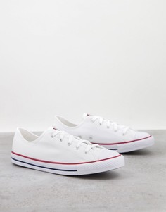 Белые кроссовки Converse Chuck Taylor Dainty-Белый