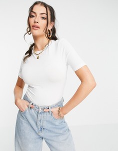 Белое боди ASOS DESIGN-Белый