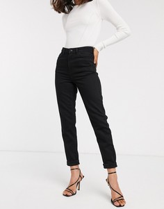 Черные джинсы в винтажном стиле Topshop-Черный цвет