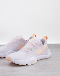 Белые кроссовки Nike Training SpeedRep-Розовый цвет