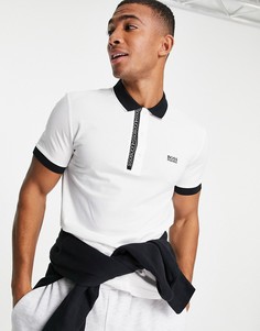 Футболка-поло BOSS Athleisure Paule-Нейтральный