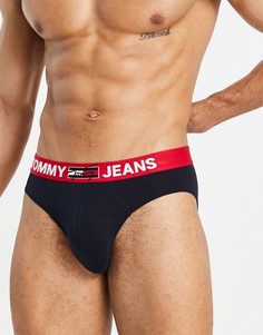 Темно-синие трусы с логотипом на поясе Tommy Jeans-Темно-синий