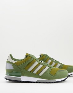 Кроссовки цвета хаки adidas Originals ZX 700-Зеленый цвет