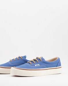 Темно-синие кроссовки со светло-коричневой отделкой Vans UA Era 95 DX-Многоцветный