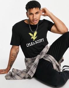 Футболка с логотипом Lyle & Scott-Черный