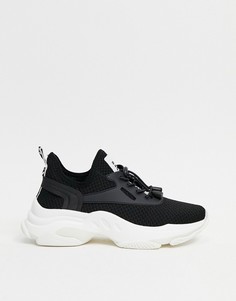 Черные кроссовки на массивной подошве Steve Madden Match-Черный цвет