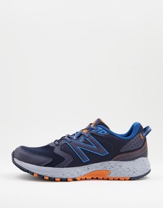 Сине-серые кроссовки New Balance Trail 410-Голубой