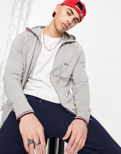 Худи на молнии Tommy Hilfiger-Серый