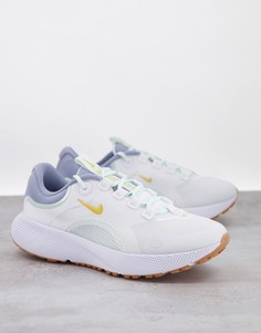 Белые кроссовки Nike Running Escape React Run-Белый