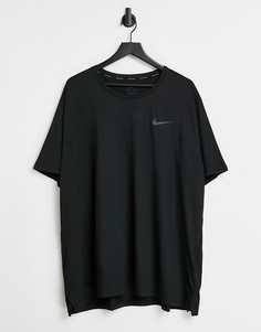 Черная футболка Nike Training hyper dry-Черный