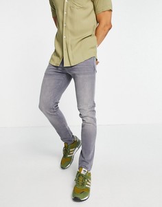 Серые джинсы скинни River Island-Серый